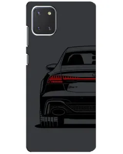 Чехол для Samsung Galaxy Note 10 Lite с картинкой «Задняя часть Audi — арт»