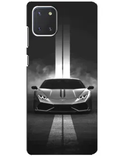 Чохол для Samsung Galaxy Note 10 Lite з картинкою «Lamborghini симетрія доріг» Чохол для Samsung Galaxy Note 10 Lite з картинкою «Lamborghini симетрія доріг»