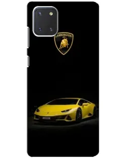 Чохол для Samsung Galaxy Note 10 Lite з картинкою «Lamborghini жовтий акцент» Чохол для Samsung Galaxy Note 10 Lite з картинкою «Lamborghini жовтий акцент»