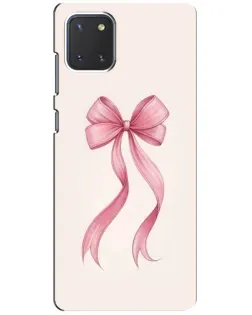 Чохол для Samsung Galaxy Note 10 Lite з картинкою «Рожевий бант» Чохол для Samsung Galaxy Note 10 Lite з картинкою «Рожевий бант»