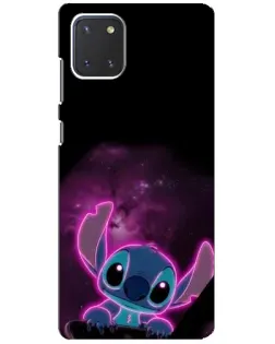 Чохол для Samsung Galaxy Note 10 Lite з картинкою «Неоновий Stitch»