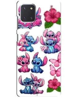 Чохол для Samsung Galaxy Note 10 Lite з картинкою «Стікери Stitch та Angel»