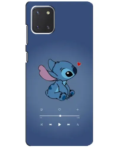 Чохол для Samsung Galaxy Note 10 Lite з картинкою «Музичний Stitch» Чохол для Samsung Galaxy Note 10 Lite з картинкою «Музичний Stitch»