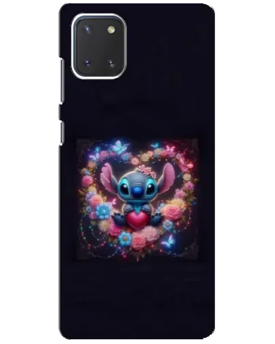 Чохол для Samsung Galaxy Note 10 Lite з картинкою «Stitch у квітах» Чохол для Samsung Galaxy Note 10 Lite з картинкою «Stitch у квітах»