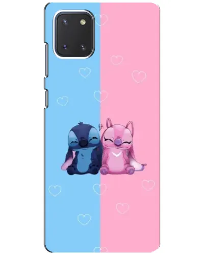 Чохол для Samsung Galaxy Note 10 Lite з картинкою «Stitch та Angel Love» Чохол для Samsung Galaxy Note 10 Lite з картинкою «Stitch та Angel Love»