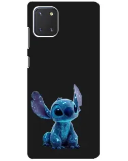 Чохол для Samsung Galaxy Note 10 Lite з картинкою «Стіч на чорному»