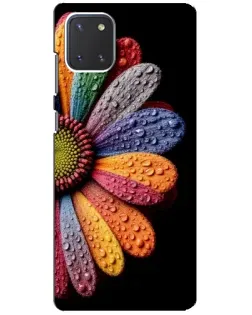 Чехол для Samsung Galaxy Note 10 Lite с картинкой «Радужный цветок»