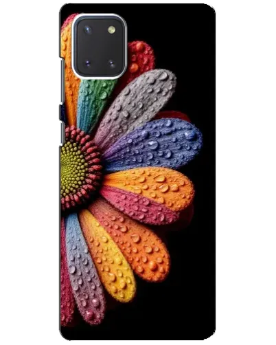 Чехол для Samsung Galaxy Note 10 Lite с картинкой «Радужный цветок»