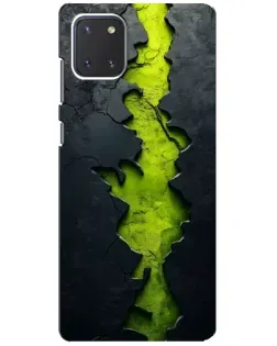 Чохол для Samsung Galaxy Note 10 Lite з картинкою «Салатовий розлом скелі» Чохол для Samsung Galaxy Note 10 Lite з картинкою «Салатовий розлом скелі»