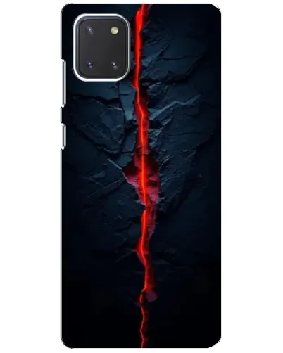 Чохол для Samsung Galaxy Note 10 Lite з картинкою «Червона лавова тріщина» Чохол для Samsung Galaxy Note 10 Lite з картинкою «Червона лавова тріщина»