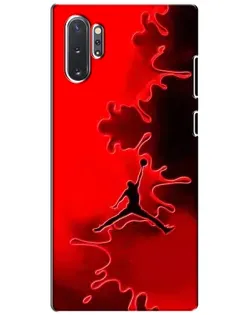 Чехол для Samsung Galaxy Note 10 Plus с картинкой «Jordan Red Smoke» Чехол для Samsung Galaxy Note 10 Plus с картинкой «Jordan Red Smoke»