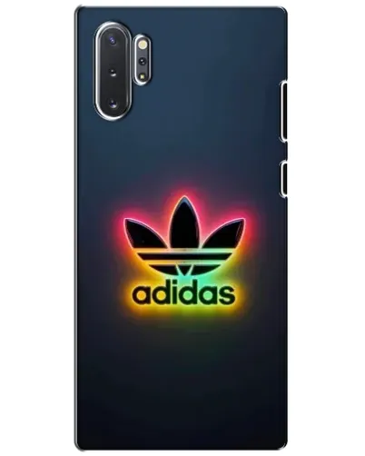 Чехол для Samsung Galaxy Note 10 Plus с картинкой «Неоновый Adidas»