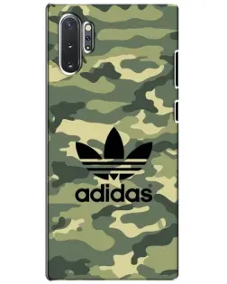 Чехол для Samsung Galaxy Note 10 Plus с картинкой «Милитари стиль Adidas» Чехол для Samsung Galaxy Note 10 Plus с картинкой «Милитари стиль Adidas»