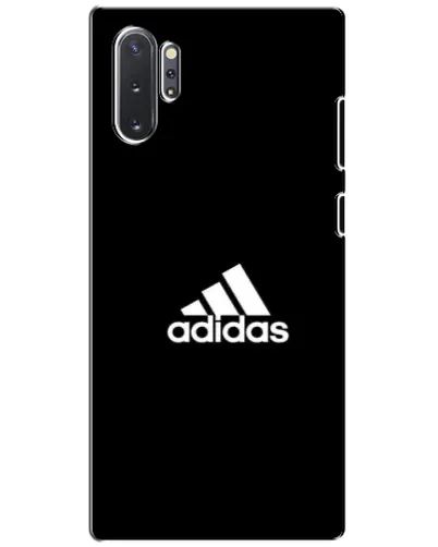 Чехол для Samsung Galaxy Note 10 Plus с картинкой «Черная классика Adidas»