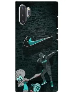 Чехол для Samsung Galaxy Note 10 Plus с картинкой «Спортивный арт Nike»