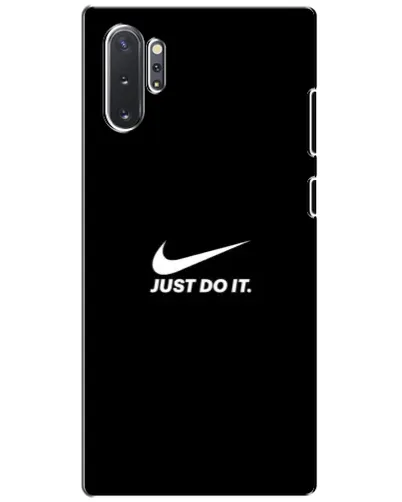 Чехол для Samsung Galaxy Note 10 Plus с картинкой «Минимализм от Nike»