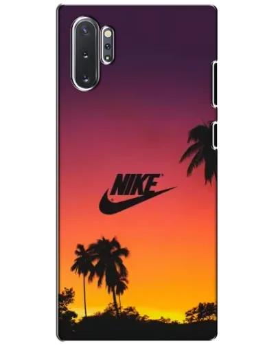Чехол для Samsung Galaxy Note 10 Plus с картинкой «Nike на закате солнца»