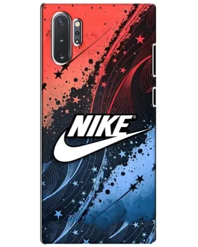 Чехол для Samsung Galaxy Note 10 Plus с картинкой «Градиентный принт Найк»