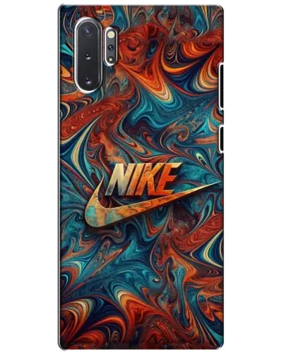 Чехол для Samsung Galaxy Note 10 Plus с картинкой «Nike в абстракции»