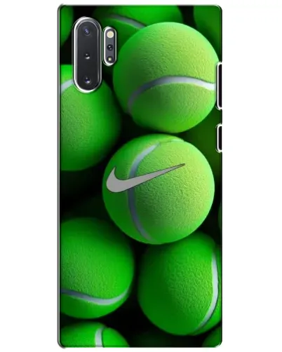 Чехол для Samsung Galaxy Note 10 Plus с картинкой «Теннисные мячи Найк»