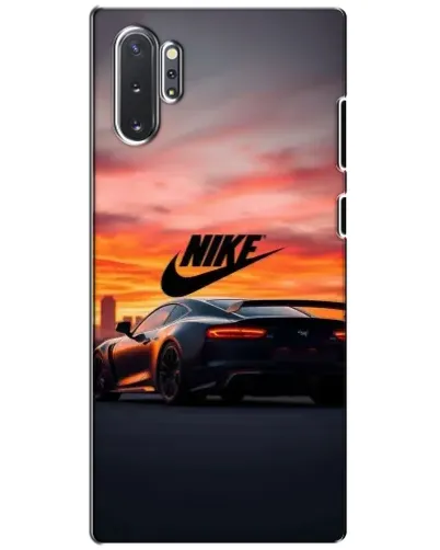Чехол для Samsung Galaxy Note 10 Plus с картинкой «Nike и суперкар»