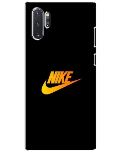 Чехол для Samsung Galaxy Note 10 Plus с картинкой «Золотой логотип Nike»