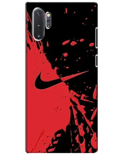 Чехол для Samsung Galaxy Note 10 Plus с картинкой «Красные брызги Nike» Чехол для Samsung Galaxy Note 10 Plus с картинкой «Красные брызги Nike»