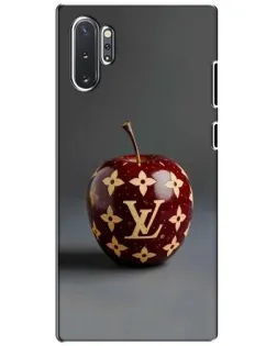Чехол для Samsung Galaxy Note 10 Plus с картинкой «Красное яблоко LV»