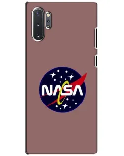 Чехол для Samsung Galaxy Note 10 Plus с картинкой «NASA — ретро космос» Чехол для Samsung Galaxy Note 10 Plus с картинкой «NASA — ретро космос»