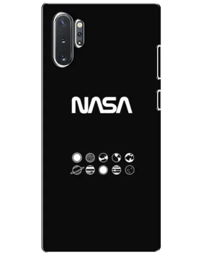 Чехол для Samsung Galaxy Note 10 Plus с картинкой «NASA — технический принт» Чехол для Samsung Galaxy Note 10 Plus с картинкой «NASA — технический принт»