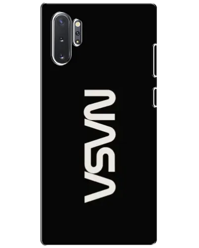Чехол для Samsung Galaxy Note 10 Plus с картинкой «NASA — вертикальный логотип» Чехол для Samsung Galaxy Note 10 Plus с картинкой «NASA — вертикальный логотип»