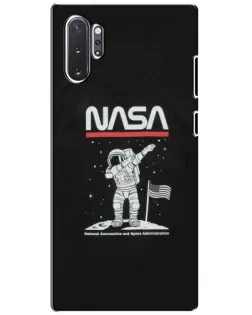 Чехол для Samsung Galaxy Note 10 Plus с картинкой «NASA — шагаем по Луне» Чехол для Samsung Galaxy Note 10 Plus с картинкой «NASA — шагаем по Луне»