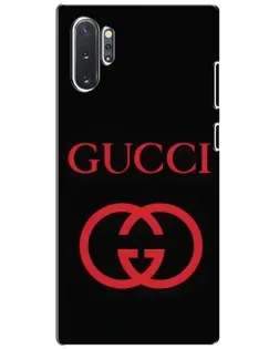 Чехол для Samsung Galaxy Note 10 Plus с картинкой «Gucci — красный логотип» Чехол для Samsung Galaxy Note 10 Plus с картинкой «Gucci — красный логотип»