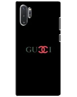 Чехол для Samsung Galaxy Note 10 Plus с картинкой «Gucci — красный градиент» Чехол для Samsung Galaxy Note 10 Plus с картинкой «Gucci — красный градиент»