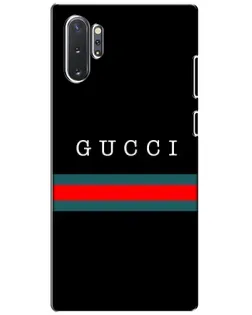 Чехол для Samsung Galaxy Note 10 Plus с картинкой «Gucci — красный пояс» Чехол для Samsung Galaxy Note 10 Plus с картинкой «Gucci — красный пояс»