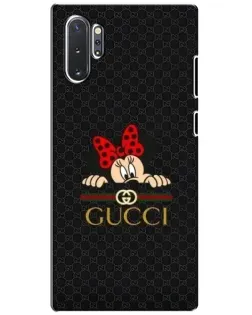 Чехол для Samsung Galaxy Note 10 Plus с картинкой «Минни Маус Gucci — черный» Чехол для Samsung Galaxy Note 10 Plus с картинкой «Минни Маус Gucci — черный»