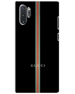 Чехол для Samsung Galaxy Note 10 Plus с картинкой «Gucci — строгая линия» Чехол для Samsung Galaxy Note 10 Plus с картинкой «Gucci — строгая линия»