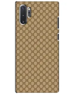 Чехол для Samsung Galaxy Note 10 Plus с картинкой «Gucci — классический беж» Чехол для Samsung Galaxy Note 10 Plus с картинкой «Gucci — классический беж»