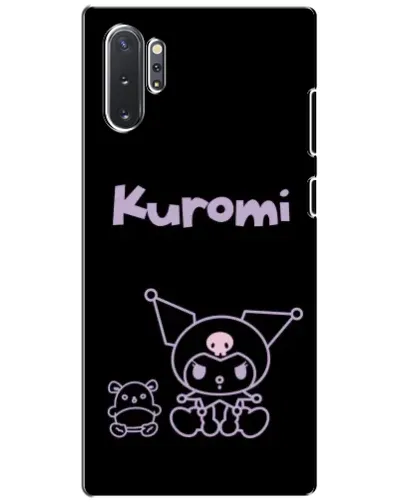 Чохол для Samsung Galaxy Note 10 Plus з картинкою «Kuromi — чорний мінімалізм» Чохол для Samsung Galaxy Note 10 Plus з картинкою «Kuromi — чорний мінімалізм»