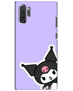 Чохол для Samsung Galaxy Note 10 Plus з картинкою «Кумедна Kuromi» Чохол для Samsung Galaxy Note 10 Plus з картинкою «Кумедна Kuromi»
