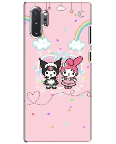 Чохол для Samsung Galaxy Note 10 Plus з картинкою «My Melody та Kuromi» Чохол для Samsung Galaxy Note 10 Plus з картинкою «My Melody та Kuromi»