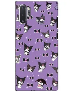 Чохол для Samsung Galaxy Note 10 Plus з картинкою «Kuromi — патерн» Чохол для Samsung Galaxy Note 10 Plus з картинкою «Kuromi — патерн»