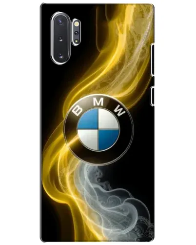 Чохол для Samsung Galaxy Note 10 Plus з картинкою «Золотистий дим BMW»