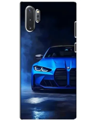 Чохол для Samsung Galaxy Note 10 Plus з картинкою «Блакитна BMW M4»