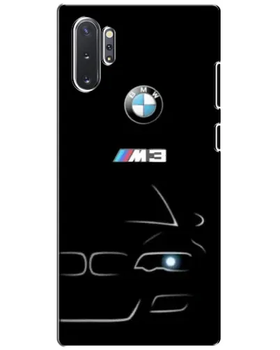 Чохол для Samsung Galaxy Note 10 Plus з картинкою «Мінімалістичний принт BMW M3»