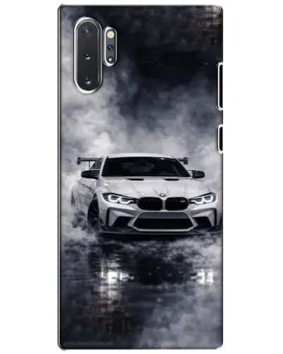 Чохол для Samsung Galaxy Note 10 Plus з картинкою «BMW крізь туман»