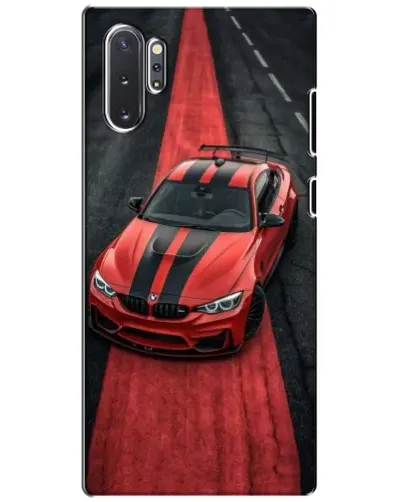 Чохол для Samsung Galaxy Note 10 Plus з картинкою «BMW на червоній доріжці»