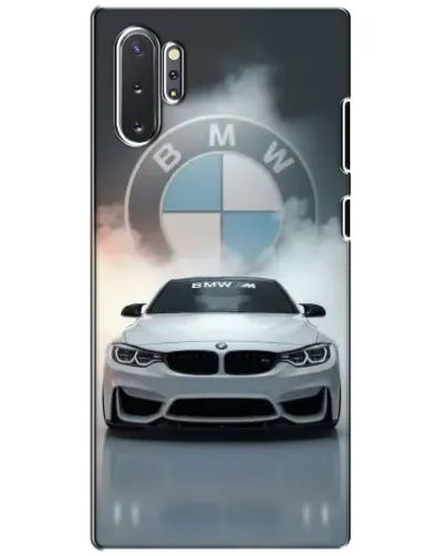 Чехол для Samsung Galaxy Note 10 Plus с картинкой «BMW в белом дыму» Чехол для Samsung Galaxy Note 10 Plus с картинкой «BMW в белом дыму»