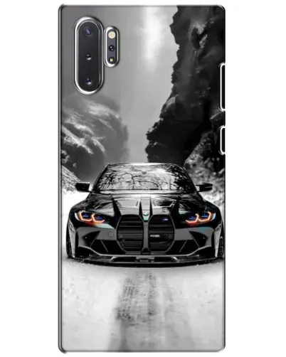 Чехол для Samsung Galaxy Note 10 Plus с картинкой «BMW — акварельный дрифт» Чехол для Samsung Galaxy Note 10 Plus с картинкой «BMW — акварельный дрифт»