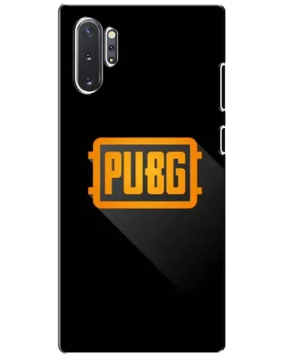 Чохол для Samsung Galaxy Note 10 Plus з картинкою «PUBG — рамка лого»